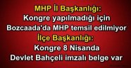 "Hayır" açıklamasının ardından MHP İl Başkanı: Bozcaada'da teşkilatımız yok!