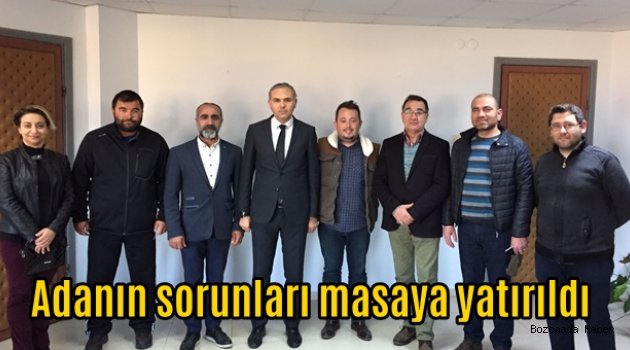 AKP İlçe Başkanı Aktan'dan ve yönetiminden Kaymakam Mustafa Akın'a ziyaret