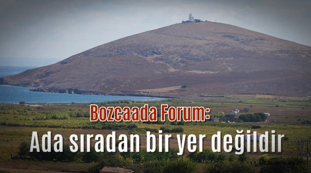 Bozcaada Forum'dan 'Göztepe' açıklaması