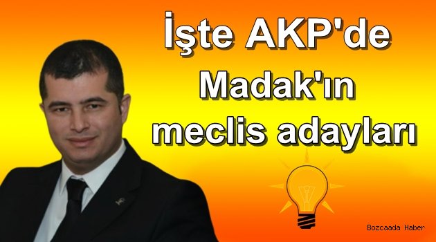 İşte AKP'nin meclis adayları!