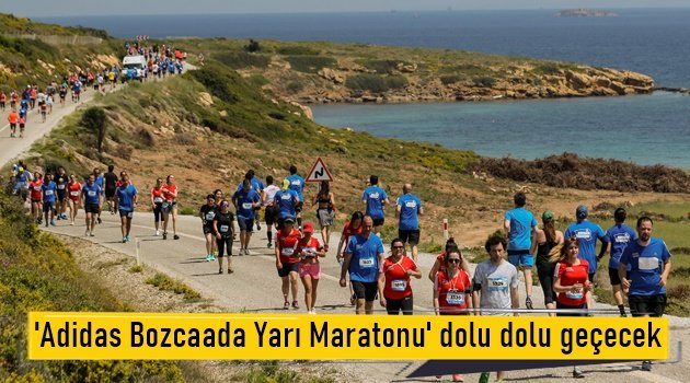 'Adidas Bozcaada Yarı Maratonu' dolu dolu geçecek