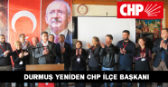 Hüseyin Durmuş yeniden CHP ilçe başkanı seçildi