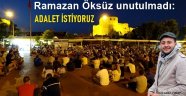 Bozcaada Ramazan Öksüz'ü unutmadı: Adalet istiyoruz!