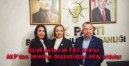 AKP’de aday adayları Burak Aktan ve Filiz Akarsu