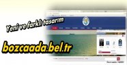 Bozcaada Belediyesi’nin web sitesi yenilendi