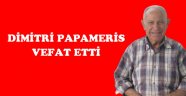 Dimitri Papameris hayatını kaybetti
