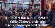 Halk buluşmasında CHP’li Yahya Göztepe ve meclis adayları Bozcaada halkına tanıtıldı