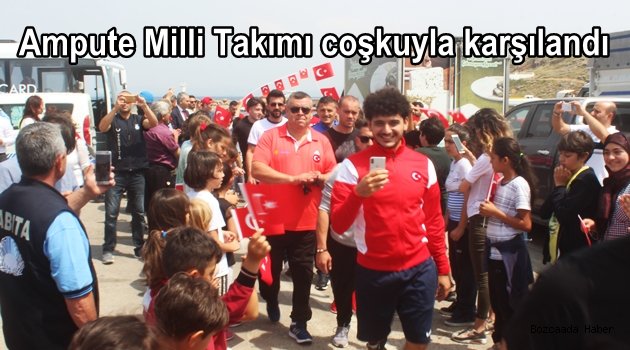 Türkiye Ampute Milli Futbol Takımı Bozcaada'da