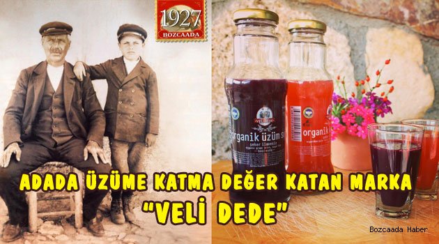 Üzüm adasından tüm Türkiye’ye uzanan bir marka: Veli Dede