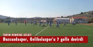 Bozcaadaspor Geliboluspor Maçı: 7-3