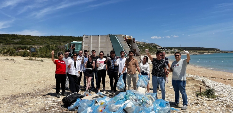 Daha temiz bir Bozcaada için gönüllü oldular