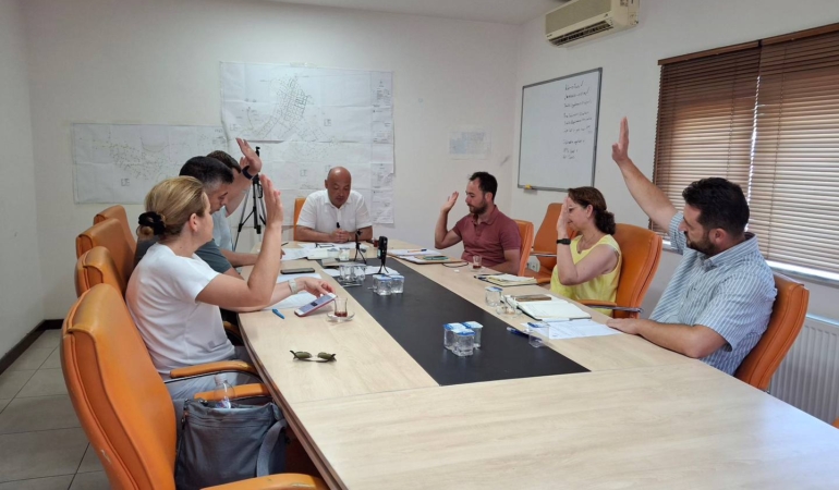 Bozcaada Belediyesi Temmuz Ayı Meclis Toplantısı Gerçekleşti