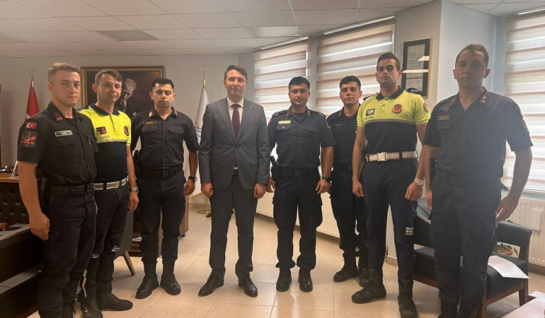 Kaymakam Vekili Haydaroğlu’ndan Jandarma’ya Tam Destek