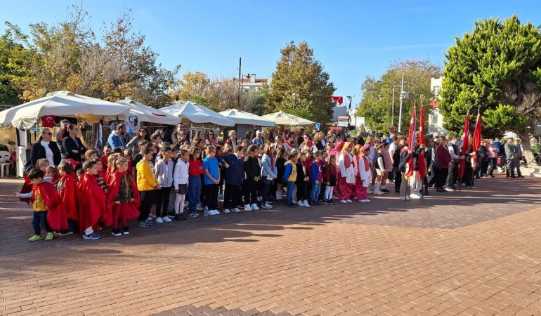 Bozcaada’da Cumhuriyet’in 101. Yıl Coşkusu