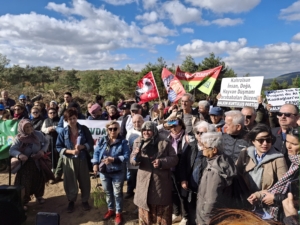 bozcaada Kazdağları protesto