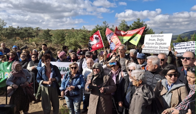 Çanakkale Bayramiç’te Cengiz Holding’in Maden Projesine Karşı “Kazdağları Büyük Buluşması”