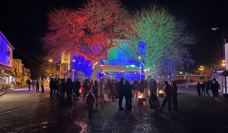 Bozcaada’da Yeni Yıl Coşkusu