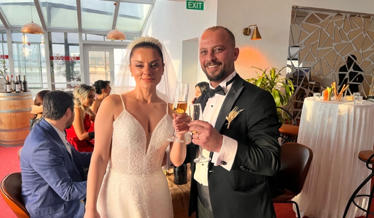 Yıldız Golcü Barış Zorlu, Neslihan Yıldızcan ile Dünyaevine Girdi