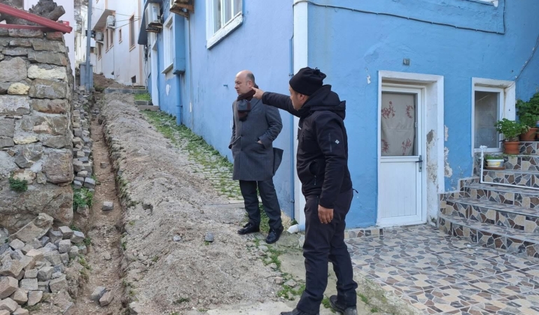 Bozcaada Belediyesi’nden Yoğun Çevre Düzenleme Çalışmaları