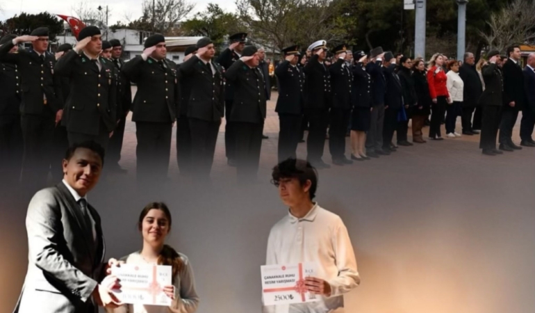 Bozcaada’da 18 Mart Çanakkale Zaferi’nin 110. Yılı Törenle Kutlandı