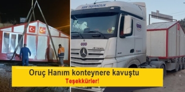 oruc-hanim-konteynere-kavustu