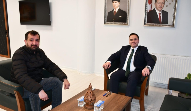 Bozcaada Kaymakamı Kandemir’e Tebrik Ziyaretleri Sürüyor