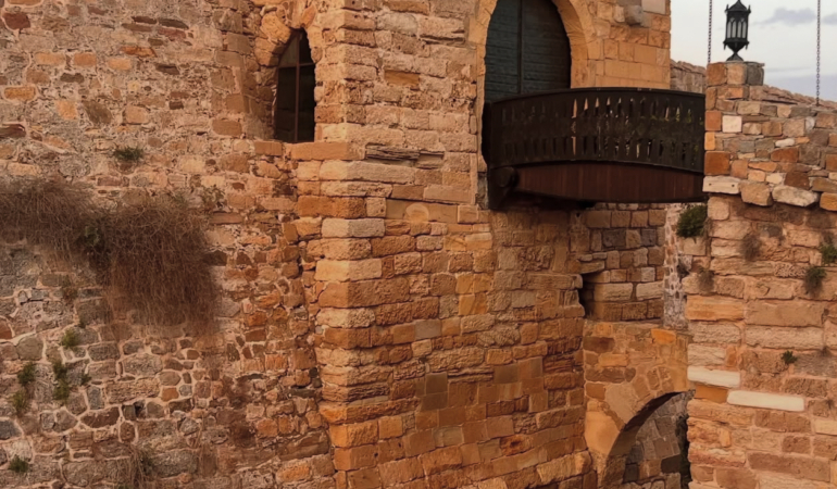 Bozcaada Kalesi’nde korkutan anlar