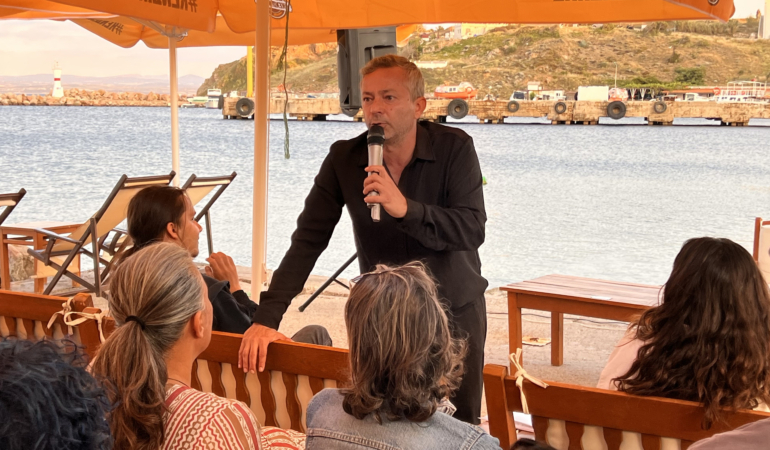 İrfan Değirmenci Bozcaadalılar ile buluştu