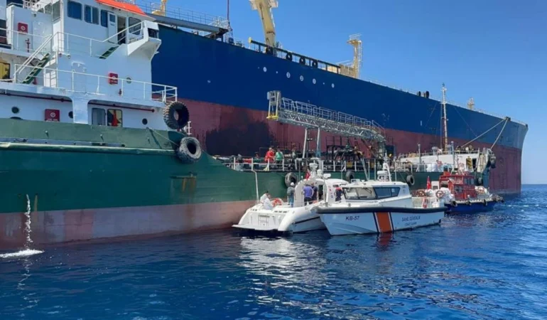 Bozcaada Açıklarında Denize Atık Boşaltan Tankere 8 Milyon TL’yi Aşan Ceza