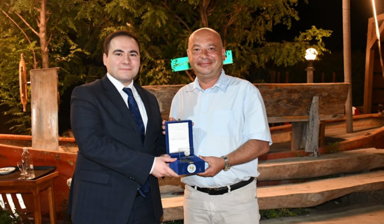 Bozcaada Kaymakam Vekili Yunus Emre Kandemir’e Veda