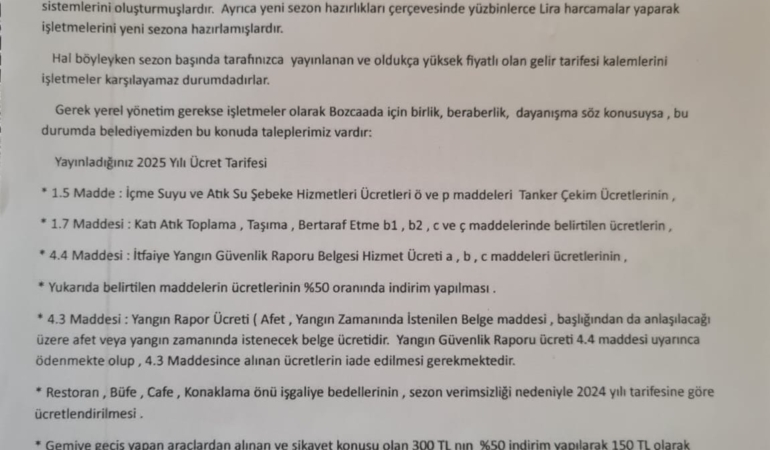 BOZTİD’ten fahiş zamlara karşın bir dilekçe daha