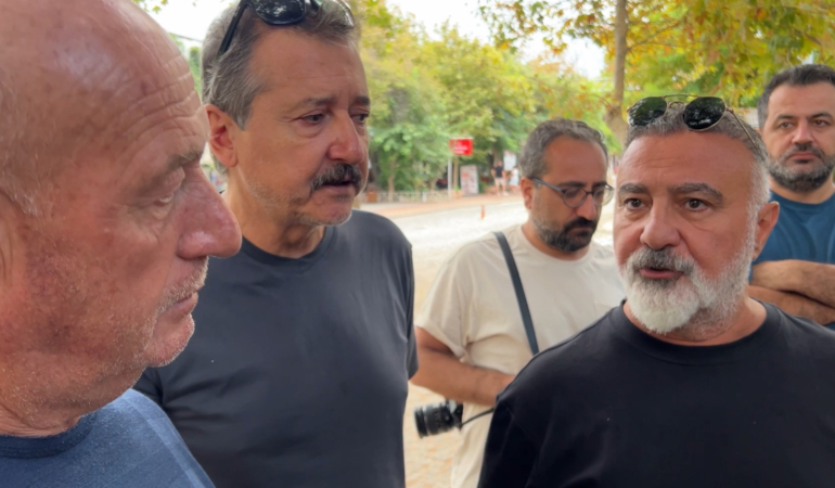 Sanatçı ve oyunculara Bozcaada üzümlerini tanıttık