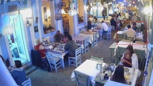 bozcaada hesap ödemeden kaçtı
