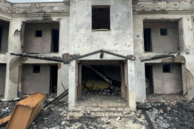 bozcaada otel yangın