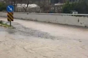 bozcaada yağış taşkın