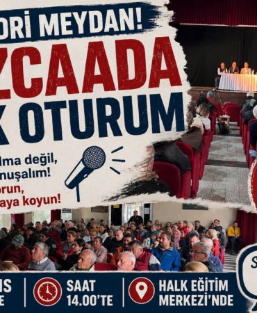 bozcaada haber açık oturum
