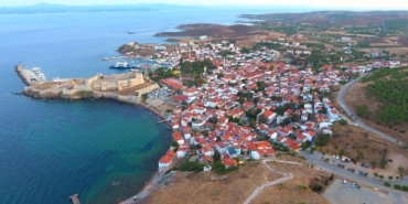 bozcaada yerel küçük sakin yavaş