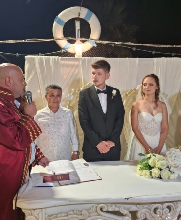 azra kasap düğün